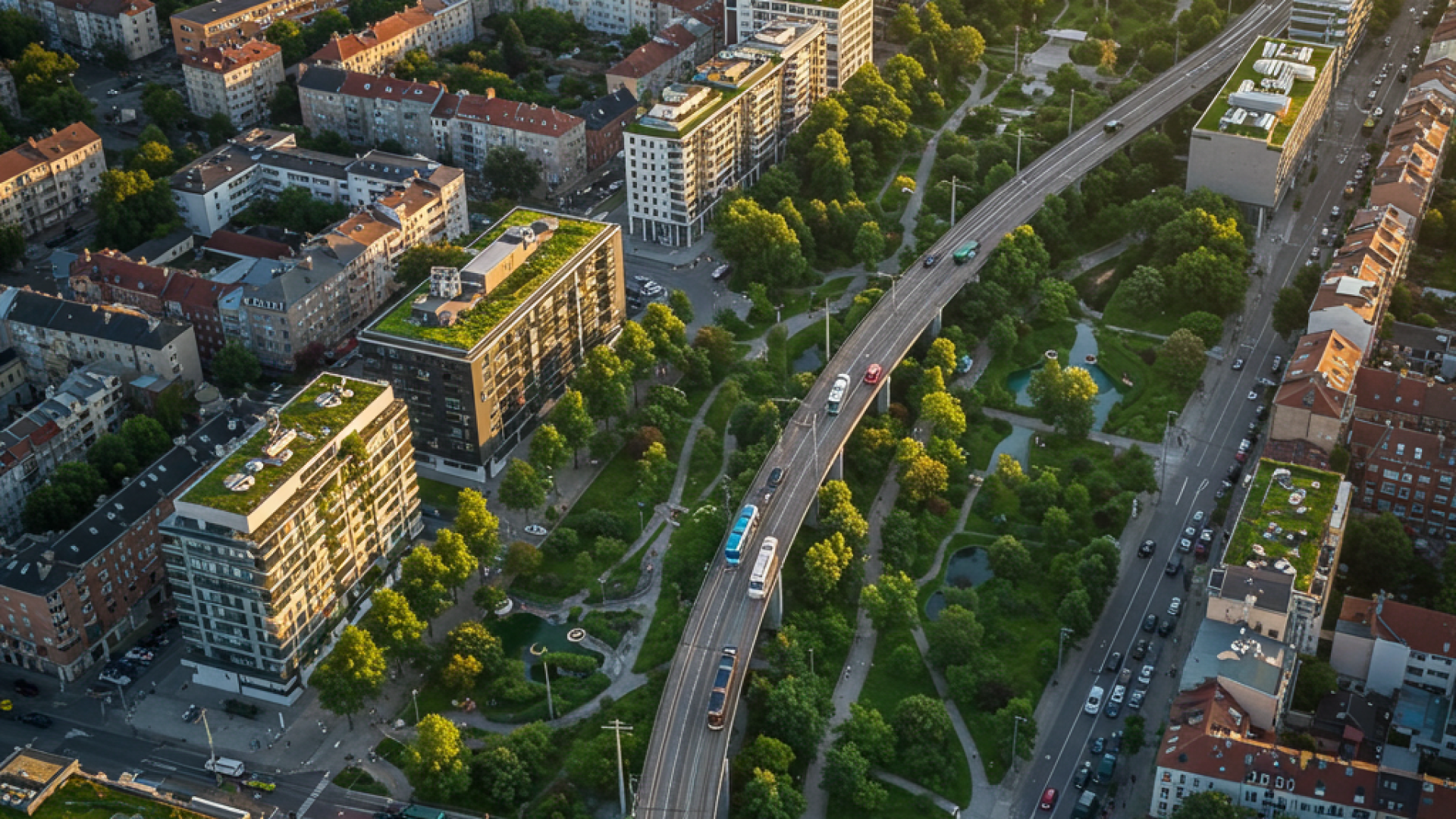 FuturisticGardenCityUrbanLandscapeSustainable