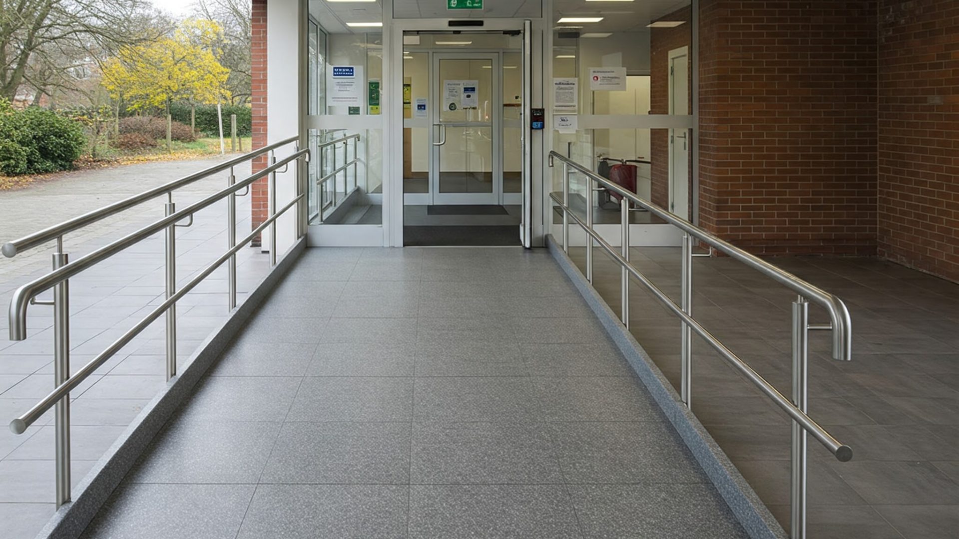 Ramp to door